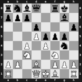 1964 Zinnowitz Zinnowitz GER – Round 10 – Malich, Burkhard, Dr. – 1-0 – Maedler, Juergen, Dr. – G40