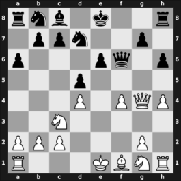 1964 Zuerich-J Zurich SUI – Round ? – Glauser, Hansruediger – 1/2-1/2 – Tejero Royo, Fermin – G30