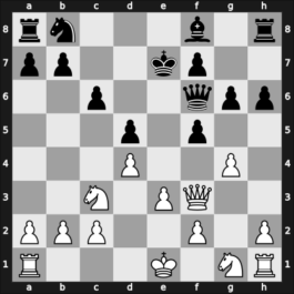 1965 ARG Ch – Round 7 – Rossetto, Hector – 1/2-1/2 – Schweber, Samuel – G4
