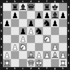 1965 ARG Ch – Round 16 – Bielicki, Carlos – 1/2-1/2 – Rodriguez, Alberto – G14