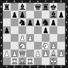 1965 Aalborg – Round 1 – Kolbak, Jens – 1/2-1/2 – Blom, Kaj – G15
