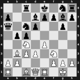 1965 Aalborg – Round 1 – Haahr, Thorkild – 1/2-1/2 – Hamann, Svend – G34