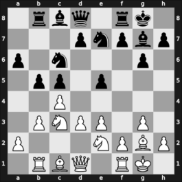 1965 Asztalos Memorial 8th – Round 1 – Forintos, Gyozo V – 1/2-1/2 – Pirc, Vasja – G1