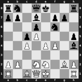 1965 Asztalos Memorial 8th – Round 2 – Kluger, Gyula – 1-0 – Gasztonyi, Endre – G11
