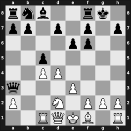 1965 Asztalos Memorial 8th – Round 2 – Borisenko, Georgy K – 1-0 – Lengyel, Levente – G12