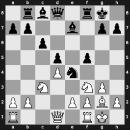 1965 Asztalos Memorial 8th – Round 3 – Gasztonyi, Endre – 1/2-1/2 – Csom, Istvan – G16