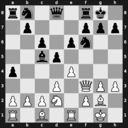 1965 Asztalos Memorial 8th – Round 4 – Gunsberger, Alexander – 1-0 – Florian, Tibor – G26