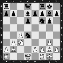 1965 Asztalos Memorial 8th – Round 8 – Pirc, Vasja – 1/2-1/2 – Gunsberger, Alexander – G53