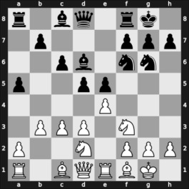 1965 Asztalos Memorial 8th – Round 14 – Csom, Istvan – 1/2-1/2 – Sliwa, Bogdan – G91