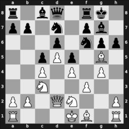 1965 BRA Ch 32th – Round 1 – Peixoto Carlos – 1/2-1/2 – Mecking, Henrique – G2
