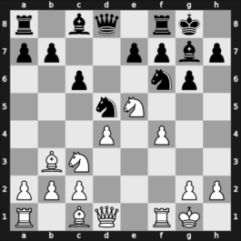1965 BRA Ch 32th – Round 16 – Alves, Francisco H B Severino – 1/2-1/2 – De Souza Mendes, Joao – G49