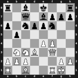 1965 Belgrade – Round 5 – Ostojic, Predrag – 0-1 – Flesch, János – G30