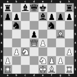 1965 Belgrade – Round 6 – Kavalek, Lubomir – 1-0 – ? – G35