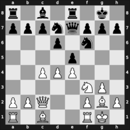 1965 Belgrade – Round 6 – Sokolov, Vladimir – 1/2-1/2 – Flesch, János – G36