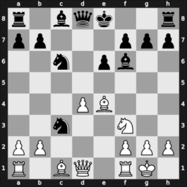 1965 Belgrade – Round 7 – Dely, Peter – 1/2-1/2 – Sliwa, Bogdan – G41