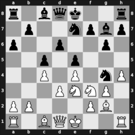 1965 Berlin tt – Round 2 – Hecht, Hans-Joachim – 1/2-1/2 – Franklin, Michael J – G9