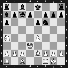 1965 Bognor Regis-A – Round 1 – Littlewood, Norman – 1-0 – Kottnauer, Cenek – G14