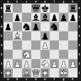 1965 Brno m 6465 – Round 4 – Kalendovsky, Jan – 1/2-1/2 – Zavodny, Zdenek – G1