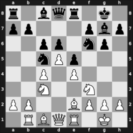 1965 Budapest – Round 1 – Popov, Vladimir – 1/2-1/2 – Vasiukov, Evgeni – G15