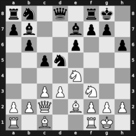 1965 Budapest – Round 1 – Filipowicz, Andrzej – 0-1 – Popov, Vladimir – G48