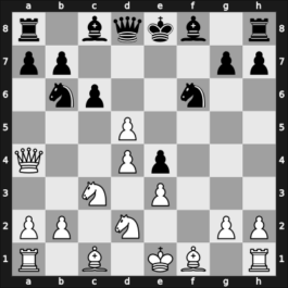 1965 Budapest HUN – Round 9 – Osnos, Viatcheslav – 1/2-1/2 – Navarovszky, Laszlo – G23