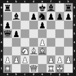 1965 Budapest HUN – Round 11 – Padevsky, Nikola – 1/2-1/2 – Taimanov, Mark E – G28
