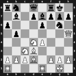 1965 Budapest2 – Round 1 – Haag, Ervin – 0-1 – Taimanov, Mark E – G12