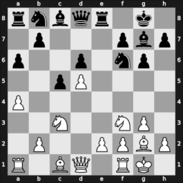 1965 Budapest2 – Round 2 – Navarovszky, Laszlo – 1/2-1/2 – Lengyel, Levente – G19
