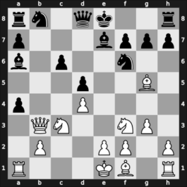 1965 Budapest2 – Round 4 – Malich, Burkhard, Dr. – 1/2-1/2 – Polugaevsky, Lev – G25
