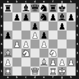 1965 Buenos Aires – Round 3 – Najdorf, Miguel – 1/2-1/2 – Cruz, Raul C. – G24