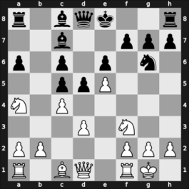 1965 Buenos Aires – Round 8 – Garcia Rodriguez, Raimundo – 1/2-1/2 – Scanavino, Eduardo – G51