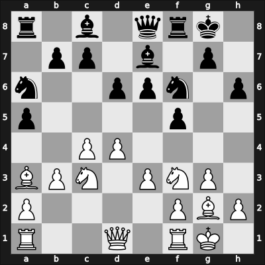 1965 Buenos Aires – Round 9 – Bolbochan, J. – 1/2-1/2 – Reinhardt, Enrique – G53