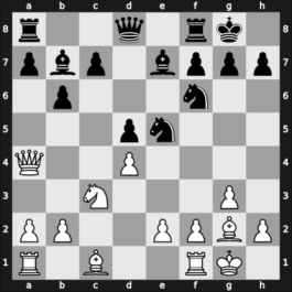 1965 Buenos Aires – Round 10 – Najdorf, Miguel – 1-0 – Wexler, Bernardo – G61