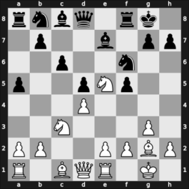 1965 Buenos Aires ch-ARG – Round 1 – Foguelman – 1/2-1/2 – San Martin Sanguinetti, Vicente – G9