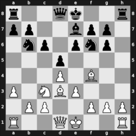 1965 Buenos Aires ch-ARG – Round 1 – Rossetto, Hector – 1/2-1/2 – Behrensen, Jorge – G12