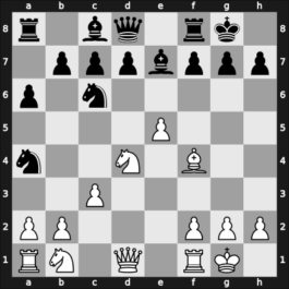 1965 Buenos Aires ch-ARG – Round 17 – Palermo, Vicente – 1/2-1/2 – Bolbochan, J. – G108