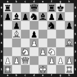 1965 Capablanca Memorial – Round 4 – Szabo, Ladislav – 1-0 – Pietzsch, Wolfgang – G39