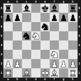 1965 Capablanca Memorial – Round 10 – Donner, Jan-Hein – 1-0 – O’Kelly, Albéric de Galway – G97