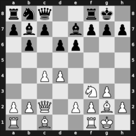 1965 Capablanca Memorial – Round 10 – Kholmov, Ratmir D – 1/2-1/2 – Smyslov, Vladimir – G99