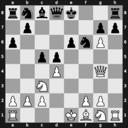 1965 Central Chess Club Ch sf – Round ? – Murey, Jacob – 1-0 – Gruzmann, Boris – G11