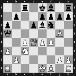 1965 Chigorin Memorial – Round 1 – Garcia Martinez, Salomon – 1-0 – Damjanovic, Mato – G2