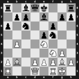 1965 Chigorin Memorial – Round 2 – Ilivitsky, Georgy A – 1/2-1/2 – Flohr, Salo – G7