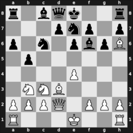 1965 Chigorin Memorial – Round 4 – Garcia Martinez, Silvino – 0-1 – Ciric, Dragoljub M – G18