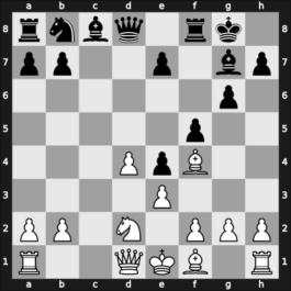 1965 Chigorin Memorial – Round 6 – Antoshin, Vladimir S – 1-0 – Malich, Burkhard, Dr. – G25