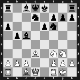 1965 Chigorin Memorial – Round 6 – Ujtumen, Tudev – 1/2-1/2 – Flohr, Salo – G28