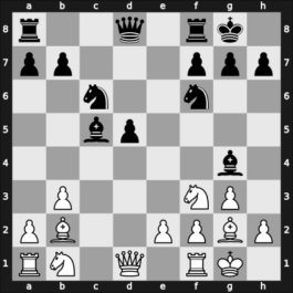 1965 Chigorin Memorial – Round 12 – Flohr, Salo – 0-1 – Spassky, Boris V. – G60