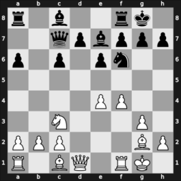 1965 Chigorin Memorial – Round 14 – Unzicker, Wolfgang – 1-0 – Lein, Anatoly – G71