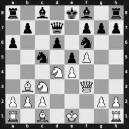 1965 Chigorin Memorial – Round 15 – Jansa, Vlastimil – 0-1 – Ciric, Dragoljub M – G75