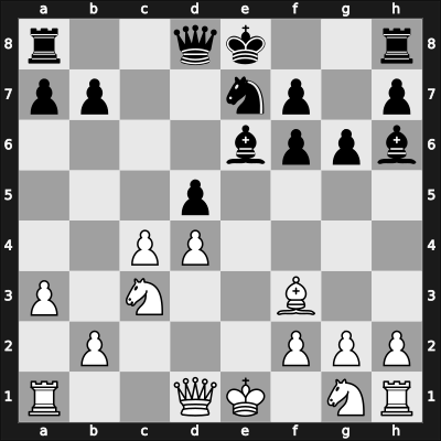 1965 Chigorin Memorial – Round 15 – Nezhmetdinov, Rashid – 1/2-1/2 – Flohr, Salo – G76