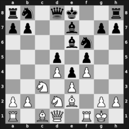1965 Copenhagen – Round 1 – Hamann, Svend – 1/2-1/2 – Enevoldsen, Jens – G3